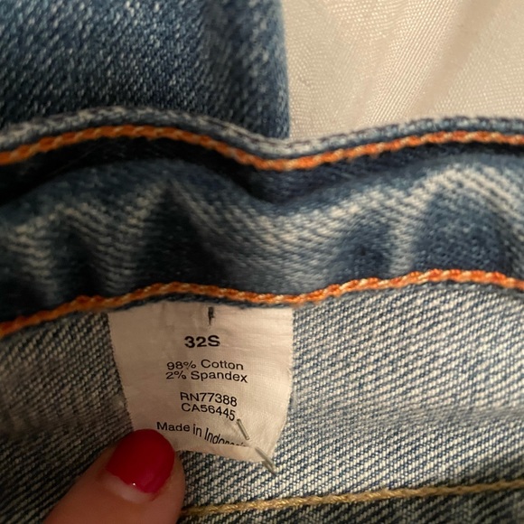 JCrew Stretch Matchstick Jeans Size 32S - Picture 8 of 9